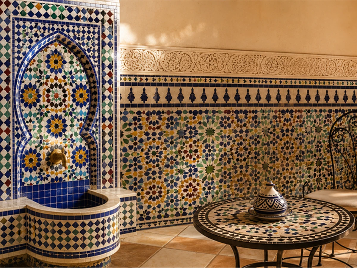 Zellige artisanal réalisé par TKHILI Zellige Artisanal à Oujda